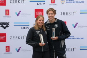 Henrik Christiansen og Eva Kummen vinner Kongepokalen i svømming